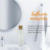BEECO GIF2U Empty Cosmetic Bottles 16oz/500ml 2 PACK With Bamboo