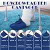 Cuffbow 4 Pack Foot Cast Toe Cover Socks Soft Warm