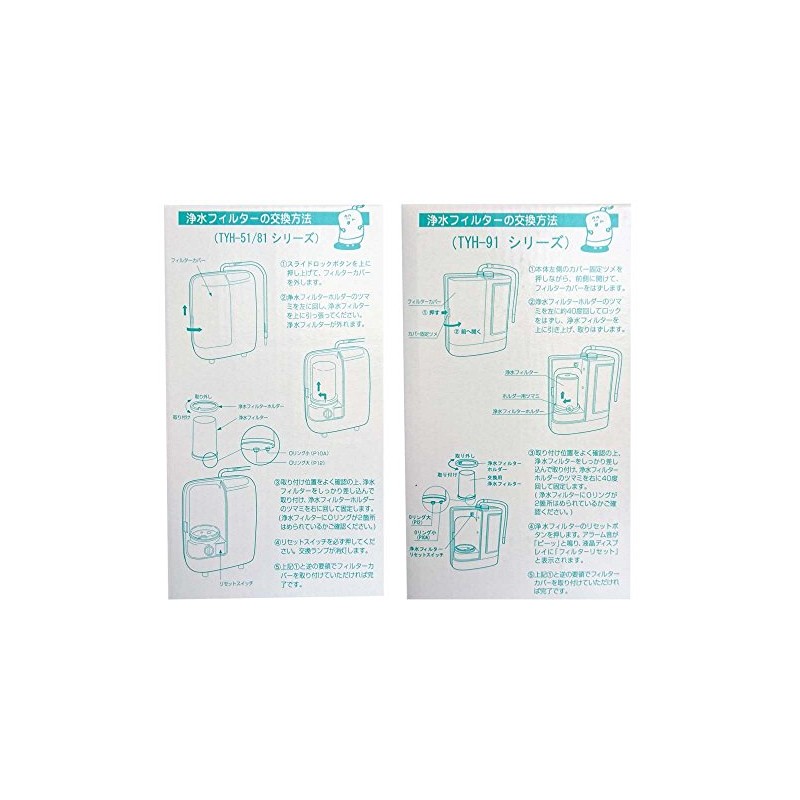 AquaProcess MW-7000DN Spare Water Filter (Lead Removal) High Performance Type