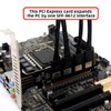 chenyang 4 Port Oculink to PCIe 4.0 X16 Adapter,SFF-8611/8612 to