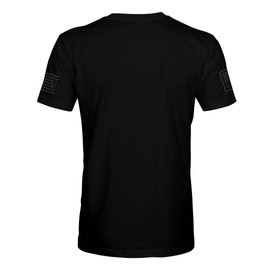 Give Me Liberty or Give Me Death Men's Premium Fitted T-Shirt (Black Shirt, XL)