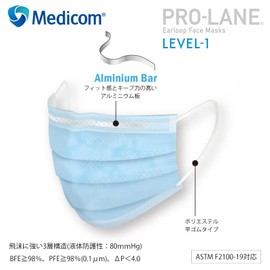 Medicom Prolane Mask 50 Pack, , , bule,