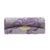Lavender Lipstick Case with Brocade Design