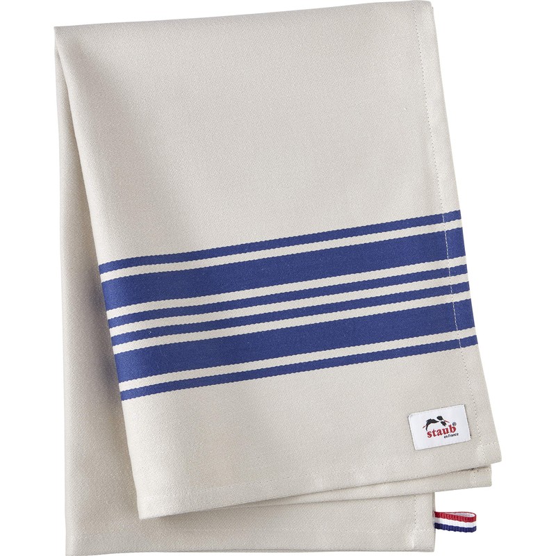 staub Ktchen Cloth 40501-317 Kitchen Cloth, Blue, 27.6 x 19.7