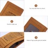 Abaodam Rfid Cards Holder Pu Leather Card Holder Wallet Slim