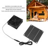 Kit de Ventilador de Panel Solar, Ventilador Solar de Ventana