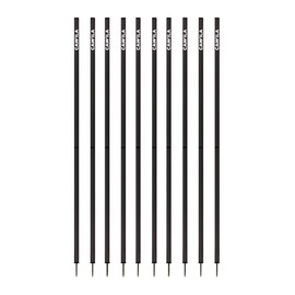 Cawila Set of 10, 170 cm length, black, one size