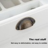 WUJENPEAHT 6 Pcs Antique Brass Cabinet Handles Vintage Kitchen Cupboard