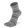 Civiczar Men's Five Toe Socks, Business Socks, Crew Length, Cotton,