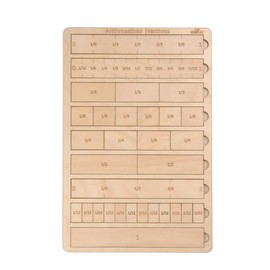 EKOPLAY’s Wooden Puzzles for Kids, 31 Piece Puzzle for School Kids, Learning Educational Toys Gifts for Boys Girls. Mathematical Puzzle Sets Arithmasticks Fractions Puzzle. Age 5+ Years.