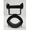 UTV Drive Belt Holder,Spare Belt Bracket,Adjustable Mounting Clamp Steel Holder,Universal