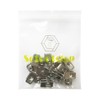 M4 Regular Extruded U-Nut, U-Style Clip-On Nuts, Stainless Steel 18-8