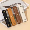 Boguish Handbag Handle Wrap Covers 13x9cm, PU Leather 3 Buckle