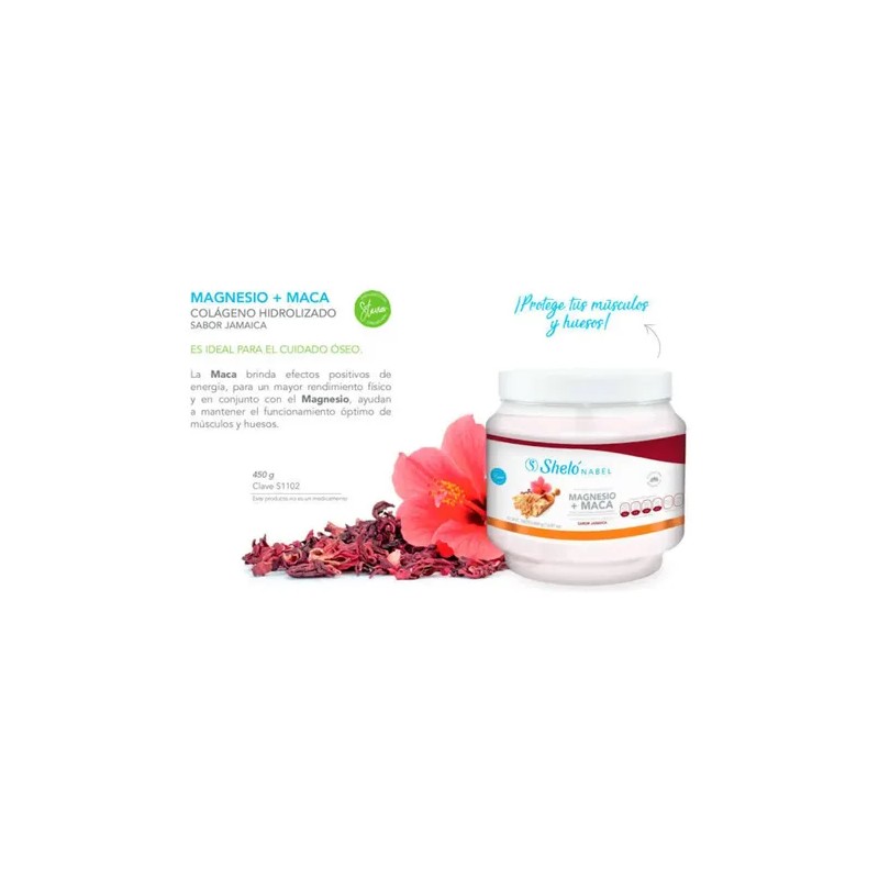 Un Cuerpo Fuerte Genera Bienestar Magnesio+maca Con Colágeno