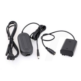 HangTon NP-FZ100 Dummy Battery AC DC Power Adapter for Sony Alpha A7CR A7CII A7C A9II A6700 ZV-E1 A7RIV A1 A7RV A7SIII FX30 FX3 A7IV A7III A6600 A7RIII A7s A9 A9R A9S Camera