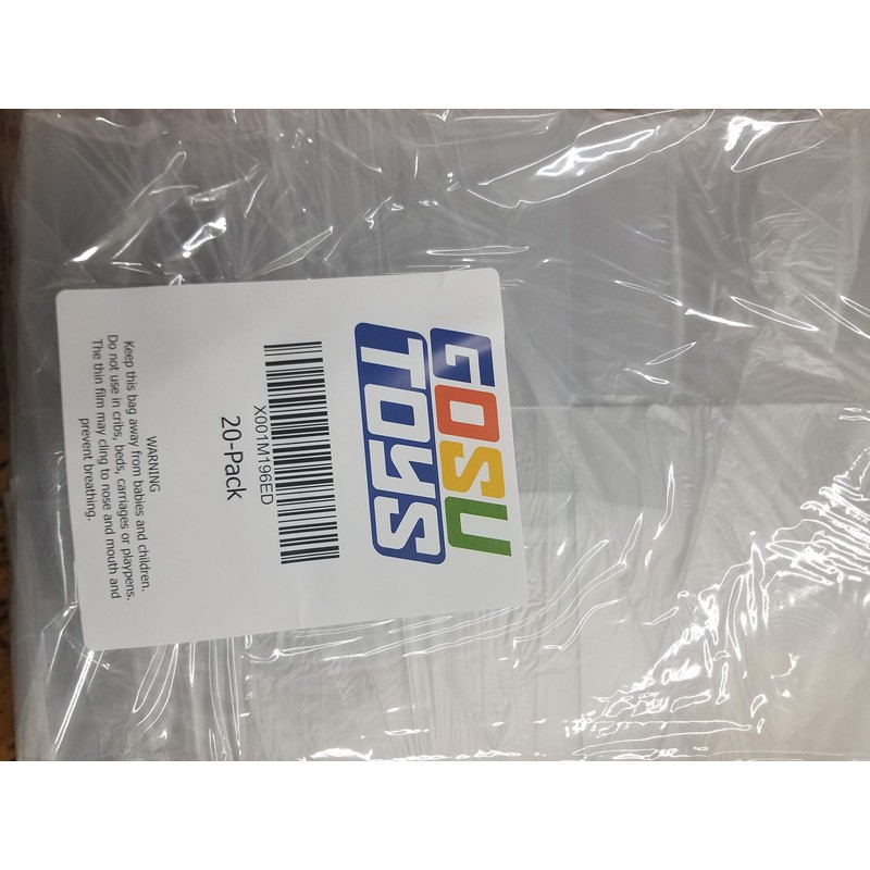 GosuToys Clear Plastic Protector Case Compatible For 4-inch Funko Pop