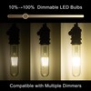 runquiz T10 Tubular Led Bulbs 60w Equivalent, Dimmable 5.25 Inch