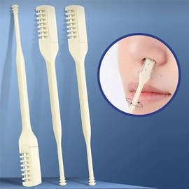 ( ) Portable nose hair trimmer, remover with case, manual trimmer, nose hair shaving sharpener / ( )휴대용 코털 정리기 케이스포함 제거기 수동 트리머 코털면도 깎이