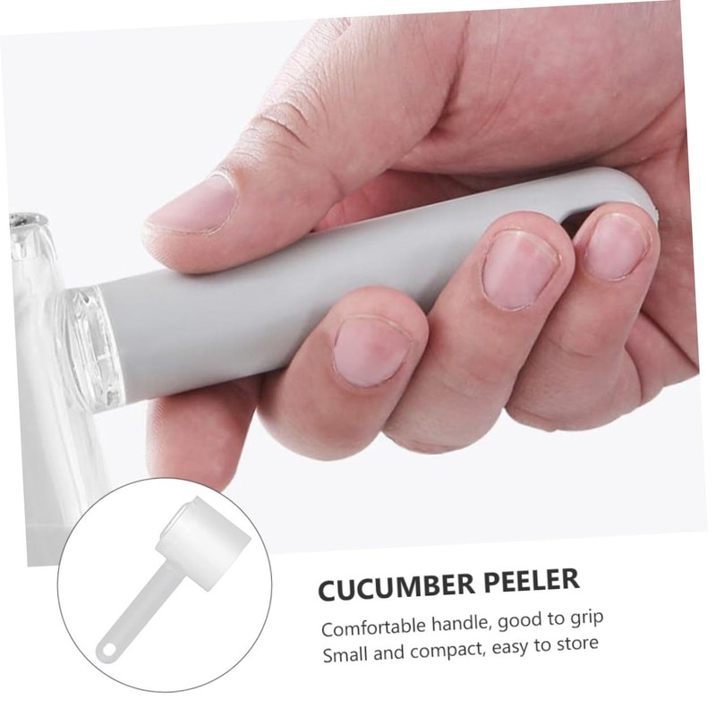 Ciieeo 1Pc Practical Vegetable Peeler with Storage Holder Compact Kitchen
