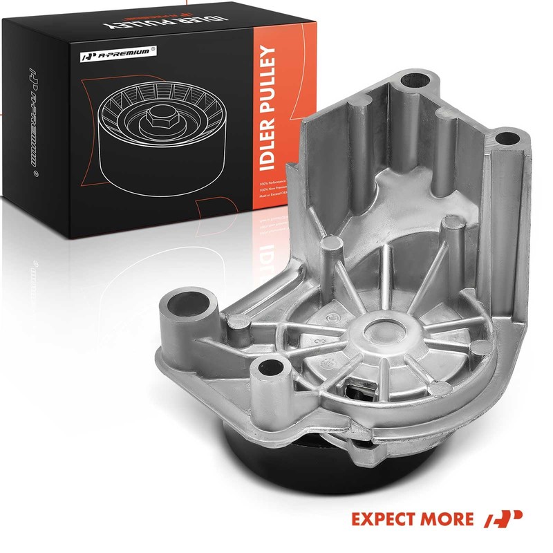A-Premium Belt Tensioner Assembly with Pulley Compatible with Lexus LS400