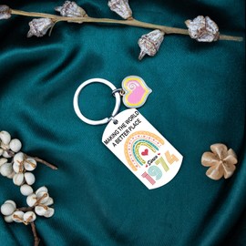 WXCATIM 50th Birthday Gifts For Her 50 Year Old Birthday Gifts 1974 Birthday Gifts For Women Cool Gifts For 50th Birthday Keychains For Women Birthday Gift Ideas