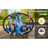 Zoshine Enjoy Relaxation in This Durable 40-Inch Black Spider Web