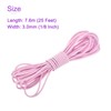 DMiotech 3mm Shock Cord, 7.6 M Pink Bungee Cord Tent