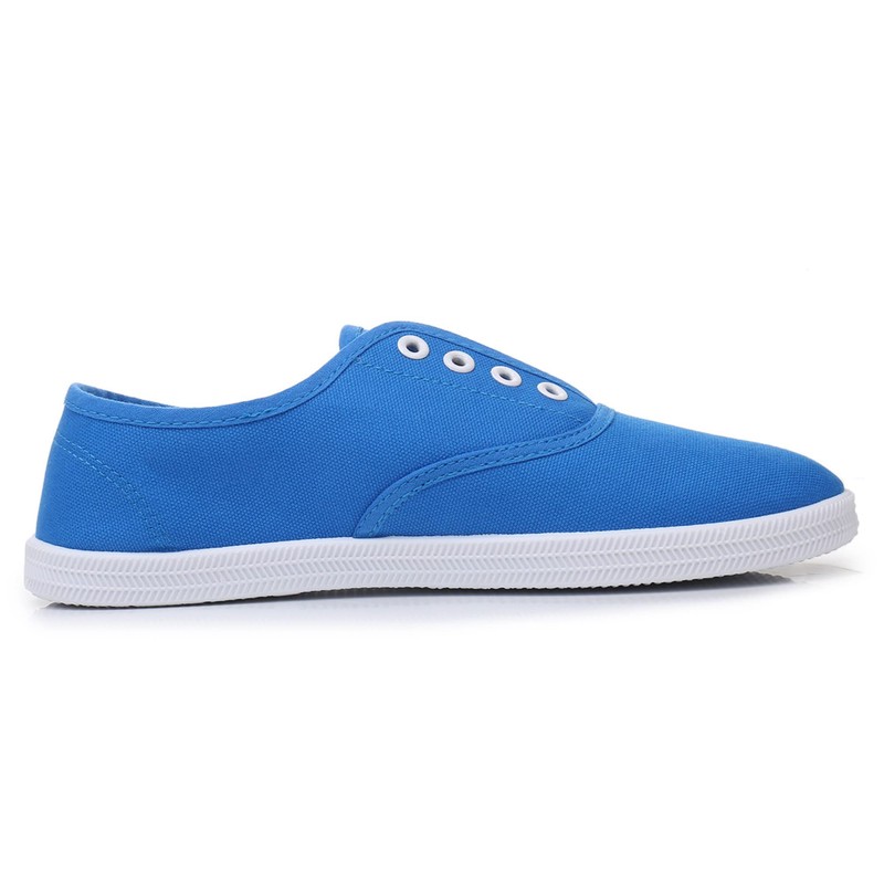 VenusCelia Blaze - Tenis de lona sin cordones para mujer,