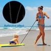 GXGM Black Kayak Safety Paddle Lead, SUP Accessories, SUP Leash,