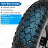 4.80/4.00-8" Flat Free Wheelbarrow Tire and Wheel, 14.5" Universal Fit