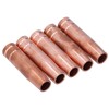 5Pcs Protection Nozzles Copper Gas Welding Gun Protective Sleeve Torch