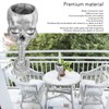 Skull Planter Spine Stand Set Innovative Exquisite Decorative Hand Painted