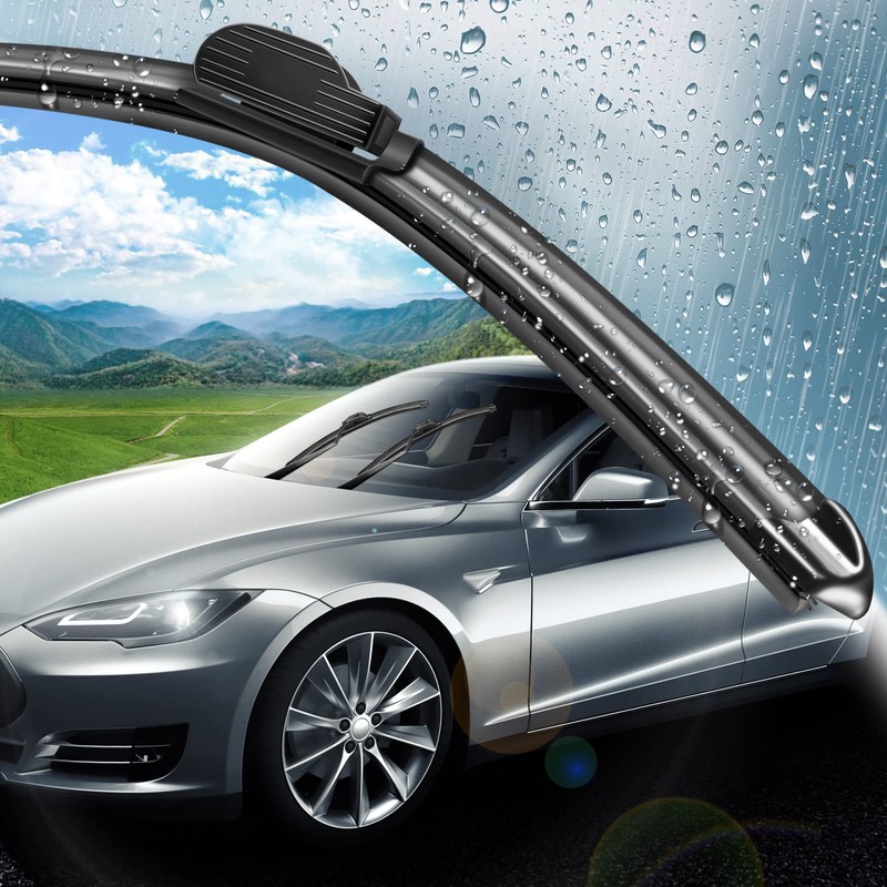 Windshield Wiper Blades 26" + 19" Blade for Replacement Car