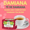 Tadin Damiana Herbal Tea, 24 Bags 0.68 fl oz, Smooth