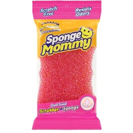 Scrub Daddy Essentials Sponge Mommy Dual-Sided Scrubber + Sponge