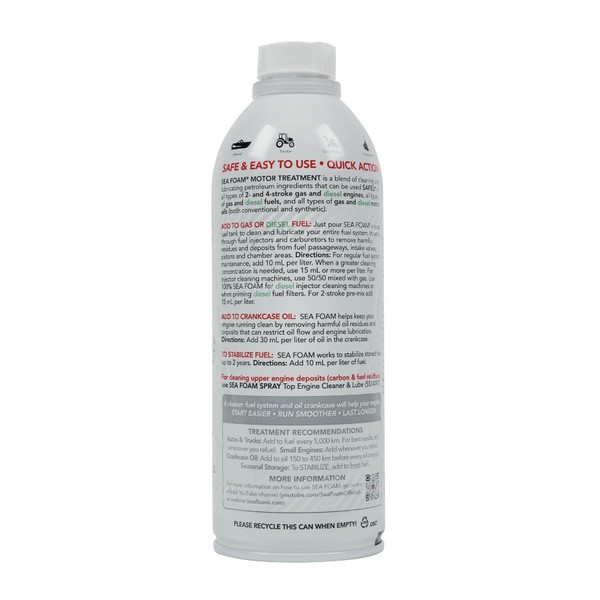 Sea Foam Motor Tune - Up SF16 For Petrol and