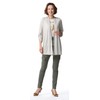Selvan Awning Wind Roll Up Cardigan Gray M-L