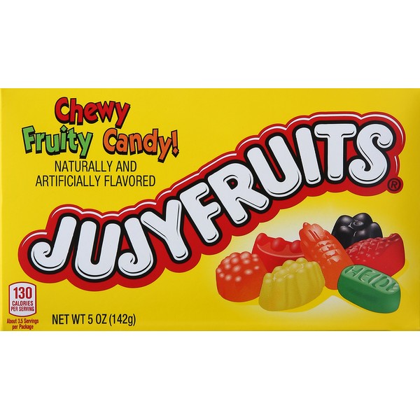 Jujyfruits Fruity Chewy Candy Theater Box, 5 Oz