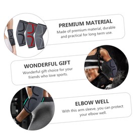 Baluue 1pair Elbow Brace for Women Breathable Elbow Support Sleeve for Yoga and Fitness Lightweight Compression Protector and Joint Stability