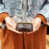 Kaaipee Coin Purse Genuine Leather Coin Case for Men and