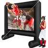 AZXRHWYGS 14 Feet Indoor and Outdoor Inflatable Blow up Mega