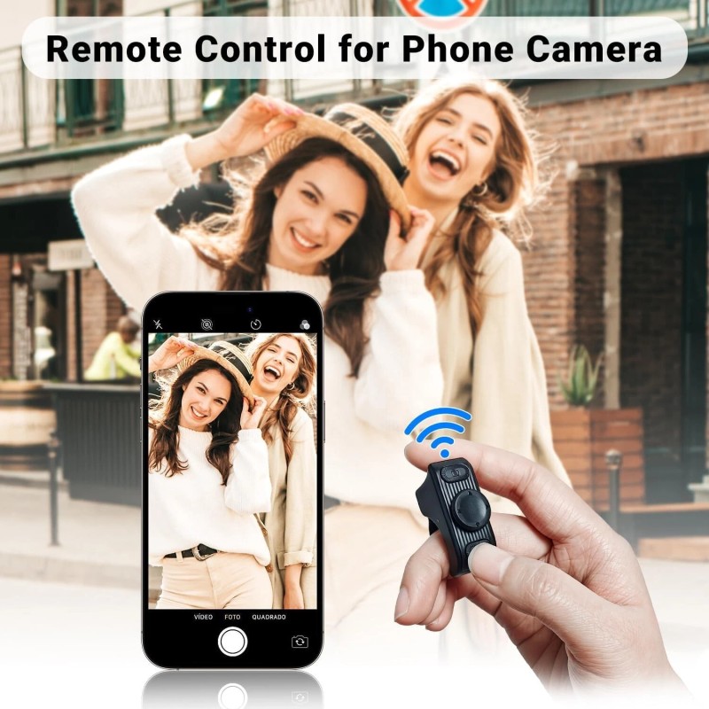 MILOUZ Remote Scrolling Ring for Tiktok,Page Turner for Kindle App