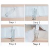 30 Pcs Stainless Steel Curtain Hooks Pinch Pleat Curtain Hook
