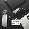 KEMEI Mini Hair Trimmer Compact, Portable Cordless Clipper for Men