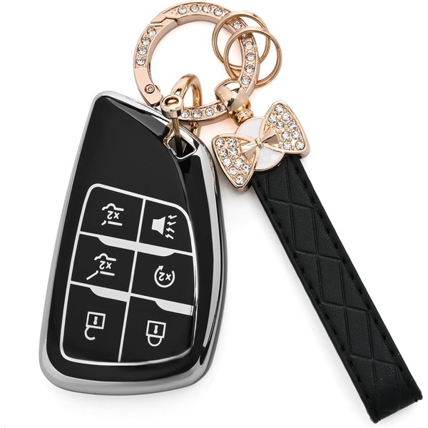 for Chevy Key Fob Cover - Soft TPU Protection Case