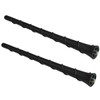 TEBOCR 8'' Harley Short Antenna Mast Spiral Antenna Flexible Rubber