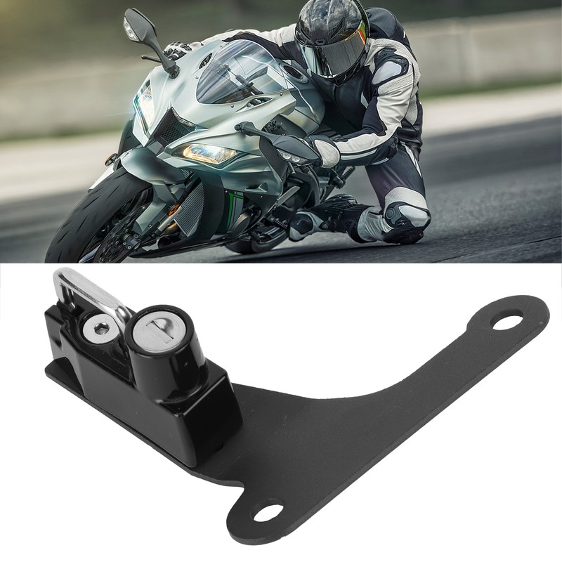 Motorcycle Anti Theft Rust Proof Helmet Lock with Keys Fit