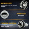 KPALAG 2-Pack Front Turn Signal Light Socket with Bulbs and