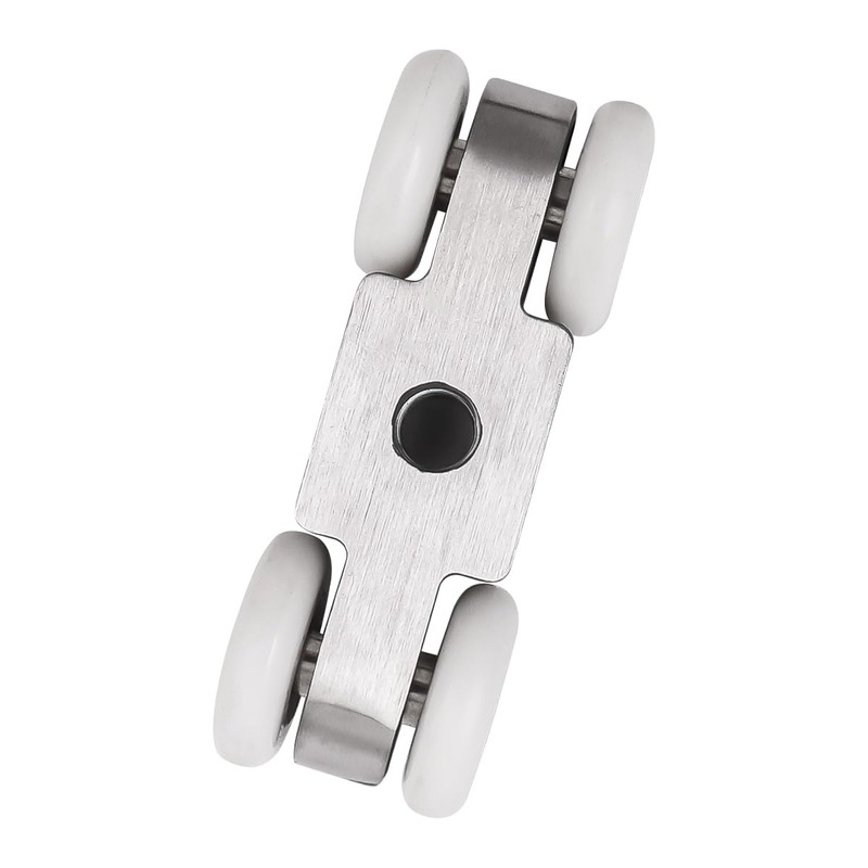 ZONADAH 2 Pieces 4 Wheel Stainless Steel Sliding Rail Door