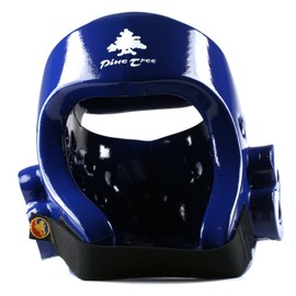 Pine Tree Sang Moo Sa Taekwondo, Karate, Martial Arts Headgear (Blue, L)